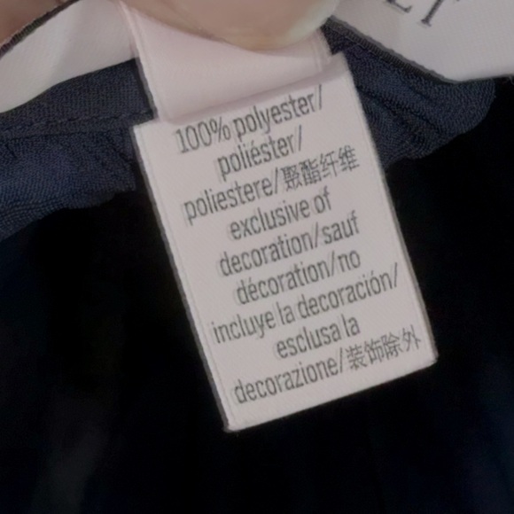 VICTORIA SECRET NAVY ADJUSTABLE STRAP HAREM SATIN JUMPSUIT SIZE XS - Picture 11 of 15